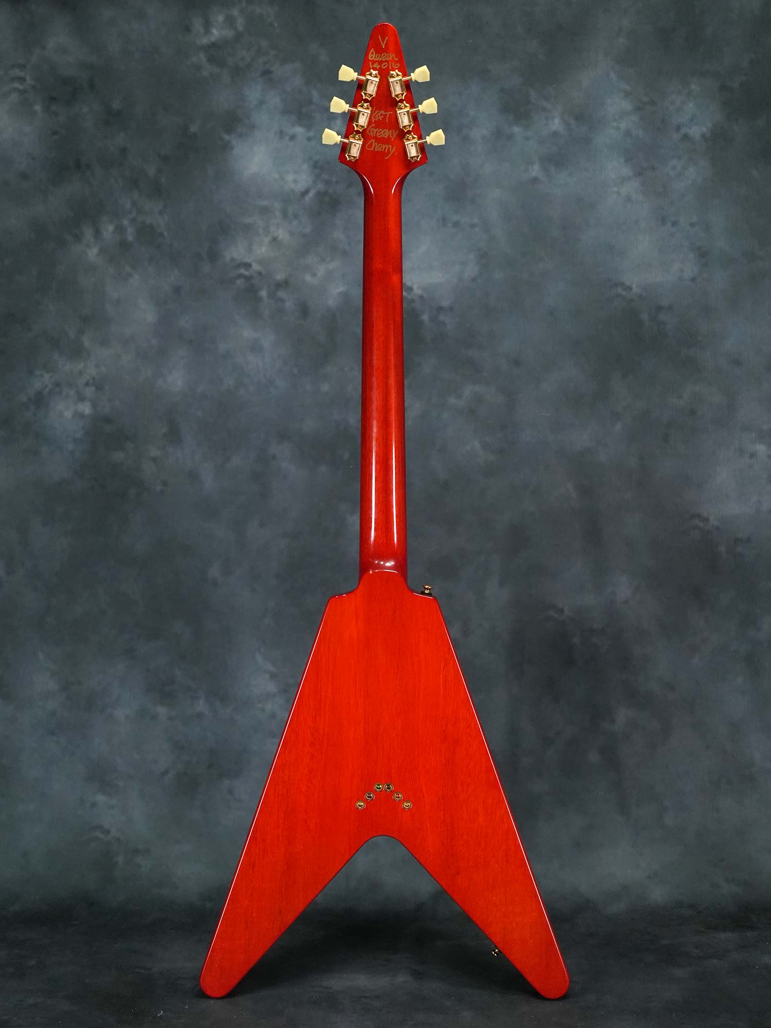 Crews Maniac Sound Vintage Line V-QUEEN CHERRY w/K&T Greeny